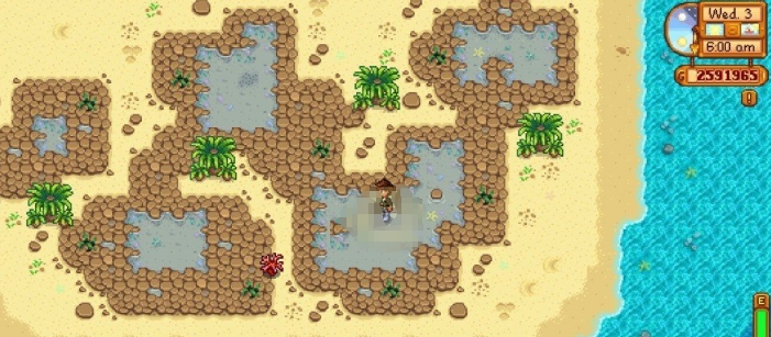 星露谷物语沙滩清洁和水域行走MOD v1.6 星露谷物语沙滩清洁和水域行走MOD v1.6