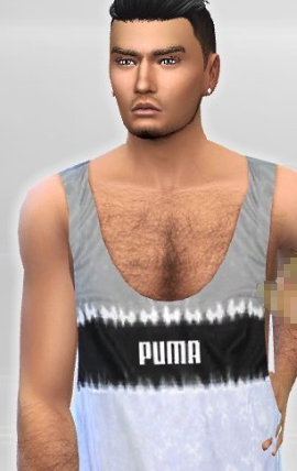 模拟人生4男性彪马运动上衣MOD v1.8 模拟人生4男性彪马运动上衣MOD v1.8