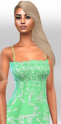 模拟人生4美丽花卉夏季连衣裙MOD v1.6 模拟人生4美丽花卉夏季连衣裙MOD v1.6