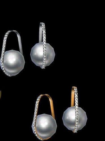 模拟人生4圆形珍珠钻石耳环MOD v1.2 模拟人生4圆形珍珠钻石耳环MOD v1.2