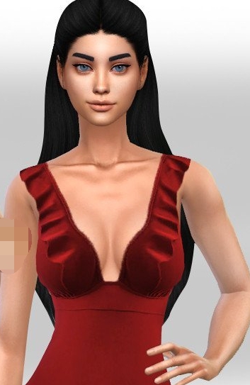 模拟人生4荷叶边性感泳装MOD v1.5