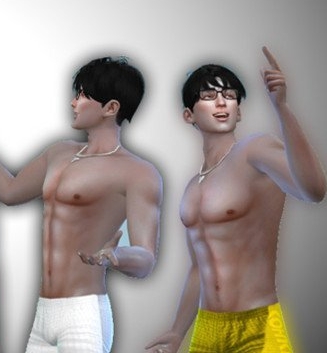 模拟人生4男士夏季平角裤MOD v1.3 模拟人生4男士夏季平角裤MOD v1.3