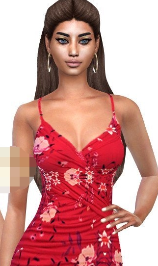 模拟人生4夏季的碎花连衣裙MOD v1.6 模拟人生4夏季的碎花连衣裙MOD v1.6