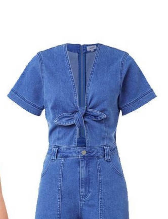 模拟人生4女性短袖牛仔连身裤MOD v1.3 模拟人生4女性短袖牛仔连身裤MOD v1.3