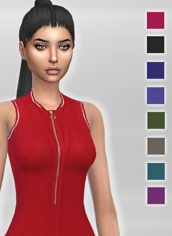 模拟人生4运动拉链连身衣MOD v1.4