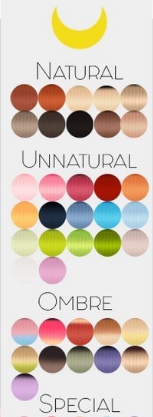 模拟人生4女性柔顺渐变色长发MOD v1.5