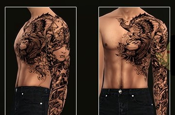 模拟人生4动物人像纹身MOD v1.6 模拟人生4动物人像纹身MOD v1.6