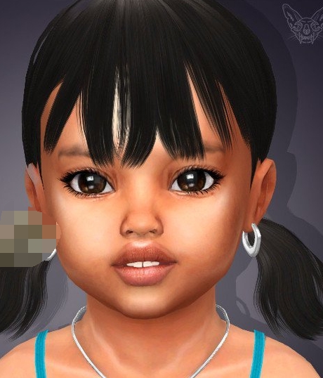 模拟人生4幼儿的圈型耳环MOD v1.3 模拟人生4幼儿的圈型耳环MOD v1.3