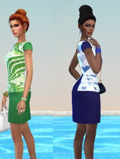 模拟人生4色彩鲜艳的衣服MOD v1.5 模拟人生4色彩鲜艳的衣服MOD v1.5
