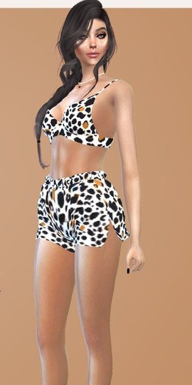 模拟人生4女性的美丽印花多款短裙MOD v1.3 模拟人生4女性的美丽印花多款短裙MOD v1.3