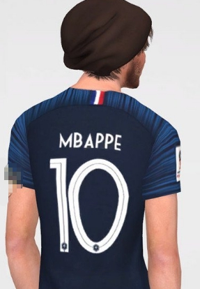 模拟人生4法国老款世界杯球衣MOD v1.3 模拟人生4法国老款世界杯球衣MOD v1.3