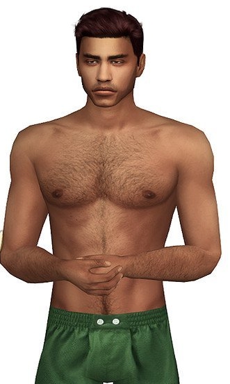 模拟人生4男性的休闲短裤MOD v1.5