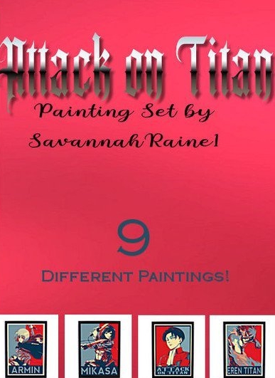 模拟人生4进击的巨人绘画挂画MOD v1.4 模拟人生4进击的巨人绘画挂画MOD v1.4