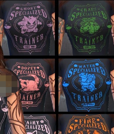 模拟人生4口袋妖怪印花衬衫MOD v1.4 模拟人生4口袋妖怪印花衬衫MOD v1.4