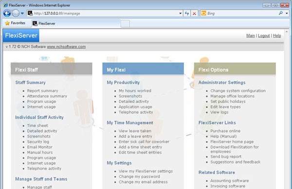 FlexiServer(考勤记录软件) v6.12 FlexiServer(考勤记录软件) v6.12