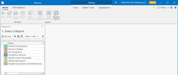 Mercury(报告创建分析工具) v4.204.5 Mercury(报告创建分析工具) v4.204.5