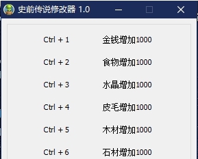 史前传说修改器 v1.6 史前传说修改器 v1.6