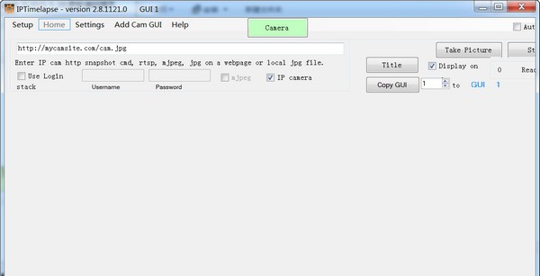 SebecTec IPTimelapse(流媒体软件) v2.8.1124 SebecTec IPTimelapse(流媒体软件) v2.8.1124
