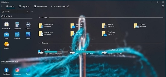 电脑RX文件资源管理器RX Explorer v6.5.10 电脑RX文件资源管理器RX Explorer v6.5.10