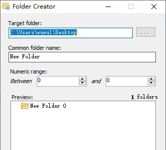 Folder Creator(批量文件夹创建器) v1.4 Folder Creator(批量文件夹创建器) v1.4