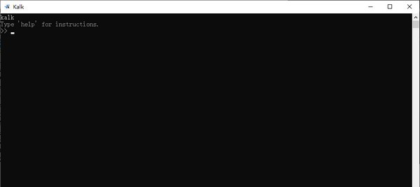 kalk(命令行计算器) v0.5.8 kalk(命令行计算器) v0.5.8