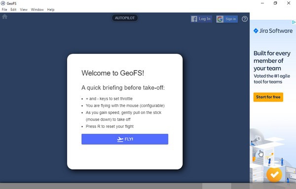 GeoFS飞行模拟器 v1.11 GeoFS飞行模拟器 v1.11