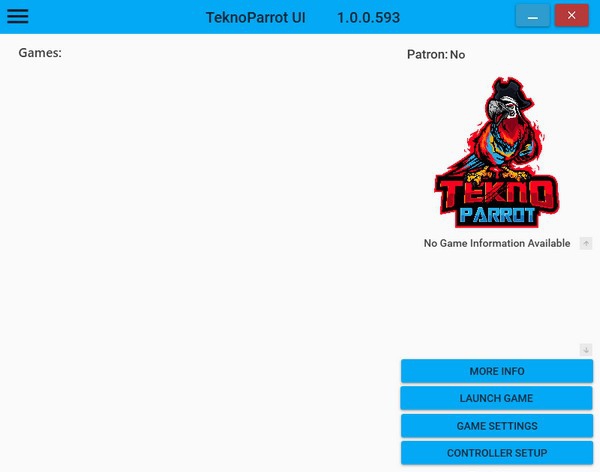 TeknoParrotUI(街机模拟器) v1.0.0.599 TeknoParrotUI(街机模拟器) v1.0.0.599