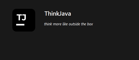 ThinkJava(Java开发环境) v1.6 ThinkJava(Java开发环境) v1.6