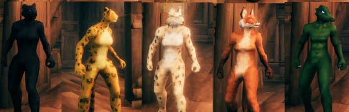 英灵神殿兽人皮肤包MOD v2.50 英灵神殿兽人皮肤包MOD v2.50