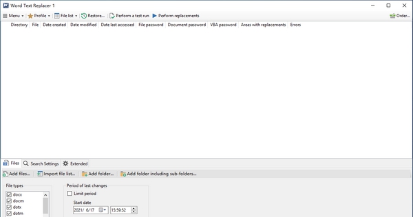 Word Text Replacer(Word内容批量替换软件) v1.1.5 Word Text Replacer(Word内容批量替换软件) v1.1.5