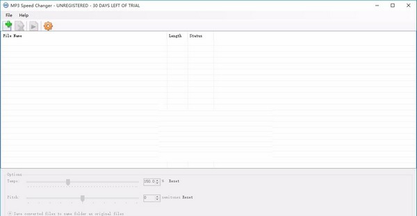 MP3 Speed Changer(音频变速软件) v3.07 MP3 Speed Changer(音频变速软件) v3.07