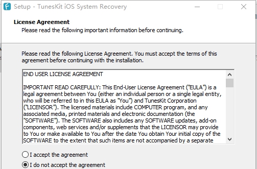 TunesKit iOS System Recovery(IOS系统恢复软件) v2.3.0.23 TunesKit iOS System Recovery(IOS系统恢复软件) v2.3.0.23