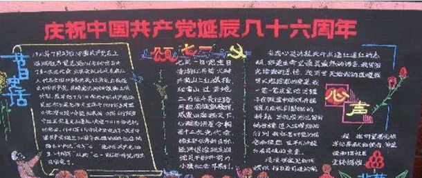 建党100周年黑板报材料 v1.6 建党100周年黑板报材料 v1.6
