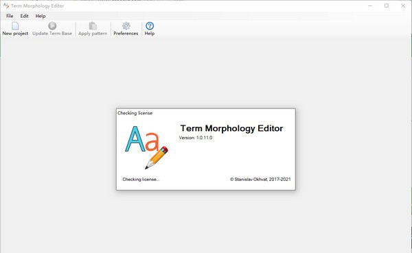 Term Morphology Editor(专业术语翻译软件) v1.0.11.5