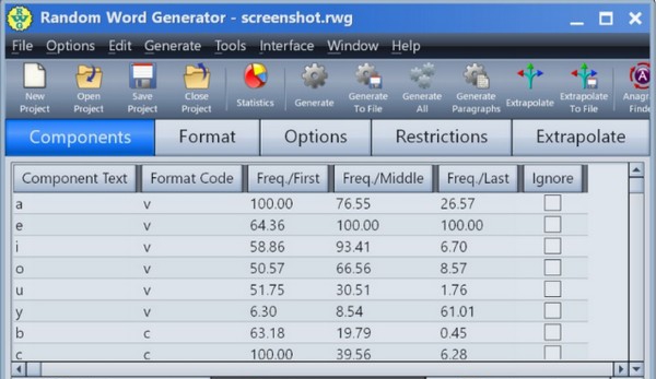 Random Word Generator(随机词生成器) v30.7 Random Word Generator(随机词生成器) v30.7
