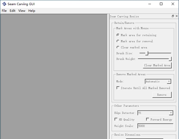 Seam Carving GUI(去除图片水印软件) v1.15 Seam Carving GUI(去除图片水印软件) v1.15