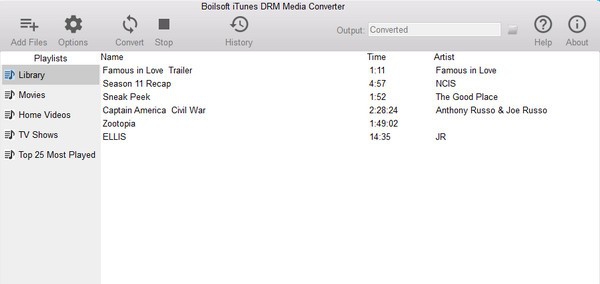 Boilsoft iTunes DRM Media Converter(视频转换器) v1.5.9 Boilsoft iTunes DRM Media Converter(视频转换器) v1.5.9