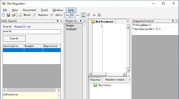 The Regulator(正则表达式测试工具) v2.0.9 The Regulator(正则表达式测试工具) v2.0.9