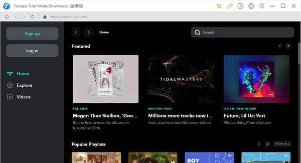 Tunepat Tidal Media Downloader(Tidal音乐下载器) v1.1.10 Tunepat Tidal Media Downloader(Tidal音乐下载器) v1.1.10