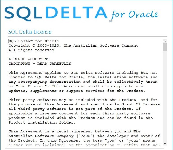 SQL Delta for Oracle(数据库比较工具) v6.5.5.164 SQL Delta for Oracle(数据库比较工具) v6.5.5.164