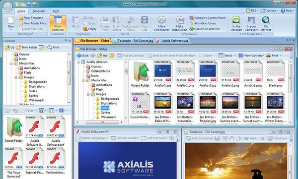 Axialis Screensaver Producer(屏幕保护工具) v4.25 Axialis Screensaver Producer(屏幕保护工具) v4.25