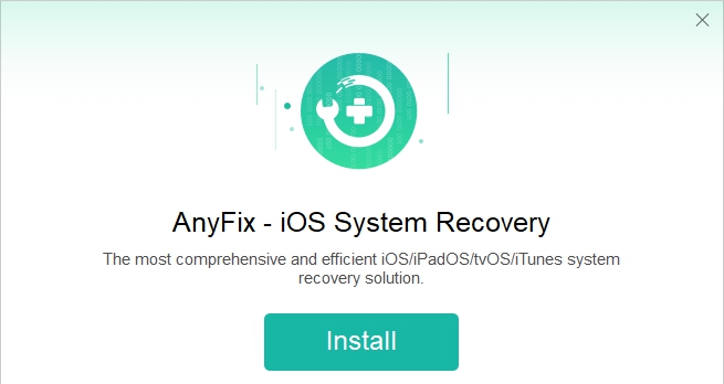 AnyFix For iOS(iOS系统修复) v1.1.5 AnyFix For iOS(iOS系统修复) v1.1.5
