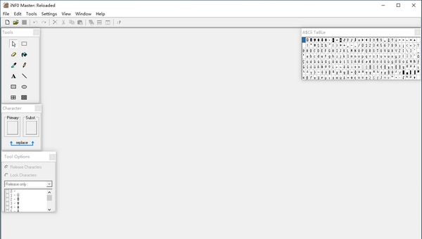 iNF0 Master(ascii-nfo画图制作工具) v1.5.6 iNF0 Master(ascii-nfo画图制作工具) v1.5.6