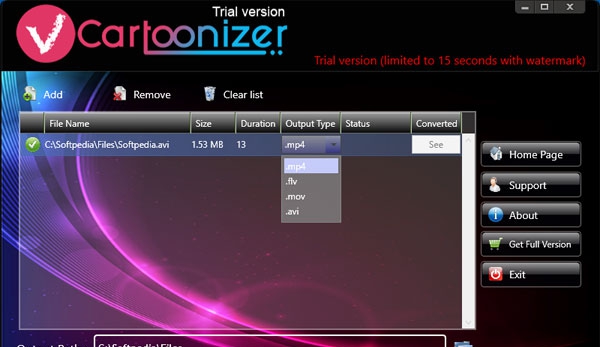 VCartoonizer(视频卡通效果软件) v1.4.9 VCartoonizer(视频卡通效果软件) v1.4.9