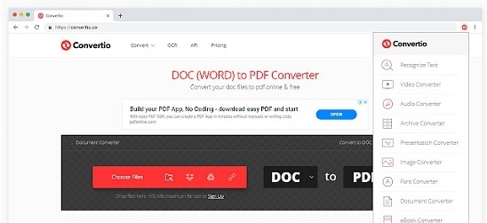 Convertio文件格式转换器扩展 v3.0.11 Convertio文件格式转换器扩展 v3.0.11