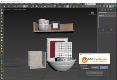 MaxToBlender(Max/Blender互导插件) v3.7 MaxToBlender(Max/Blender互导插件) v3.7