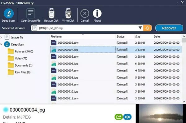 SDRecovery(存储卡恢复工具) v2.5 SDRecovery(存储卡恢复工具) v2.5
