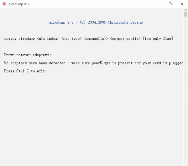 airodump(抓包工具) v2.9 airodump(抓包工具) v2.9