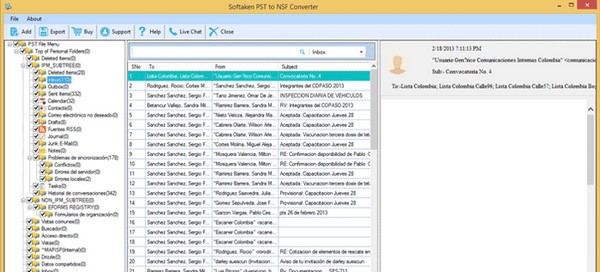 Softaken PST to NSF Converter(PST转NSF转换器) v1.7 Softaken PST to NSF Converter(PST转NSF转换器) v1.7
