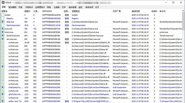 YDArk(X64内核工具) v1.0.2.9 YDArk(X64内核工具) v1.0.2.9